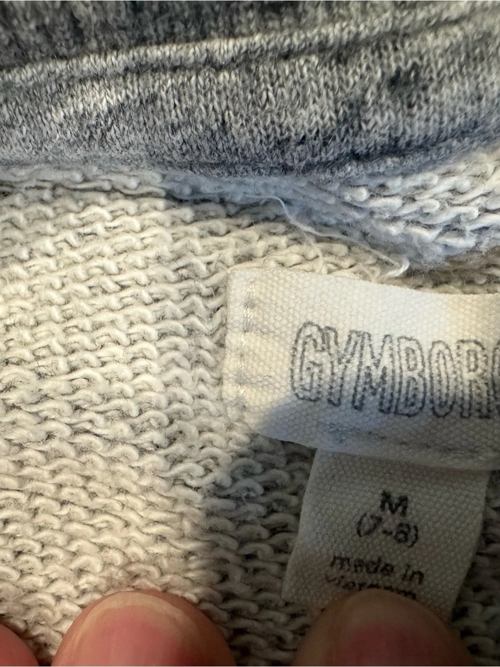 Gray Patch Detail Sweatshirt Gymboree